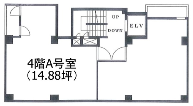 すずりゅうビルA 間取り図