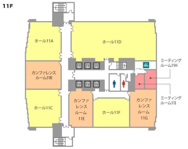 幸ビルディング(TKP新橋カンファレンスセンター)F 間取り図