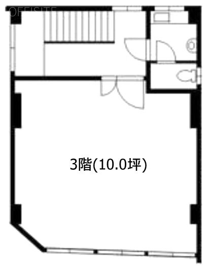 相澤ビル3F 間取り図