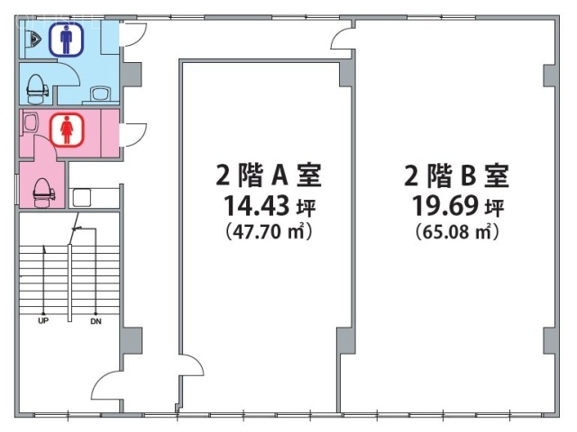 本田ビルA 間取り図