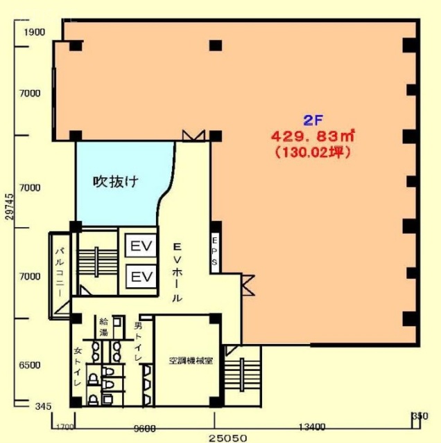 芝一丁目ビル2F 間取り図