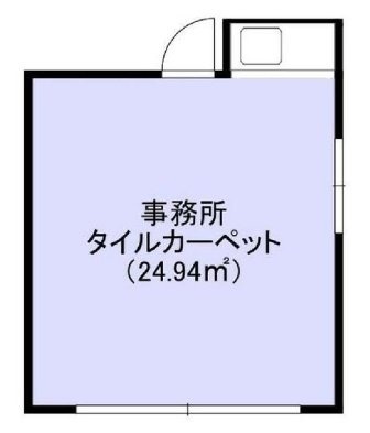 欧文ビル3F 間取り図
