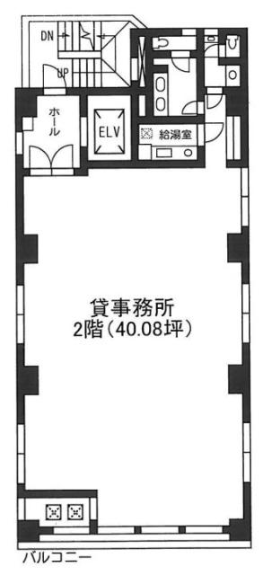 ユーティビル2F 間取り図