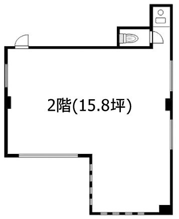 高橋ビル2F 間取り図