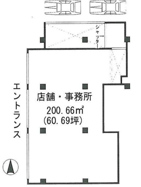 レガロ高輪ビル1F 間取り図