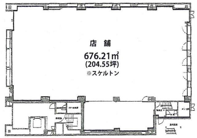 入船4丁目ビル1F 間取り図