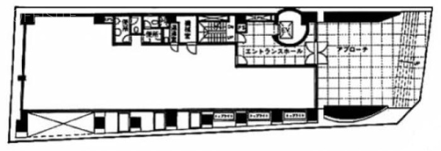 ラビ一番町1F 間取り図