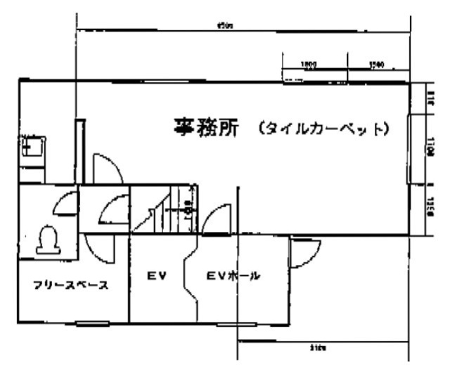 銀座120ビル9F 間取り図
