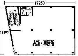 南青山三丁目ビル2F 間取り図