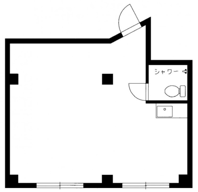 佐藤ビル2F 間取り図