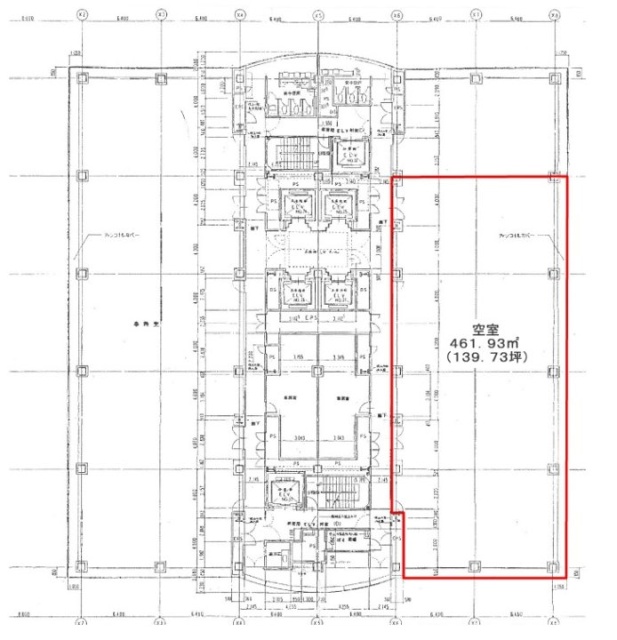 センシティタワーE2-5 間取り図