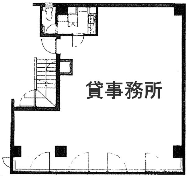 グランジュール赤坂2F 間取り図