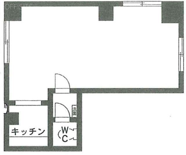 小沢ビル1F 間取り図