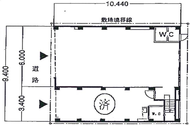 飯島ビル3F 間取り図
