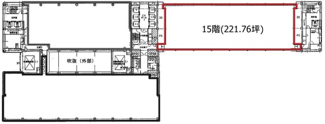 タイム24ビル東 間取り図