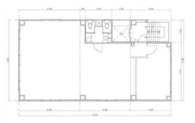 EM南麻布ビル6F 間取り図