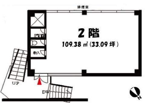 WISMA ーⅠビル2F 間取り図