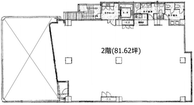 リードシー南品川ビル2F 間取り図