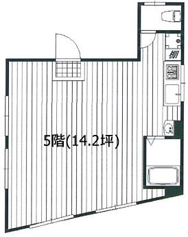 久堅パークサイドビル501 間取り図