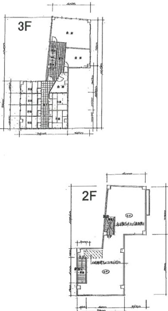Jビル2F～3F 間取り図