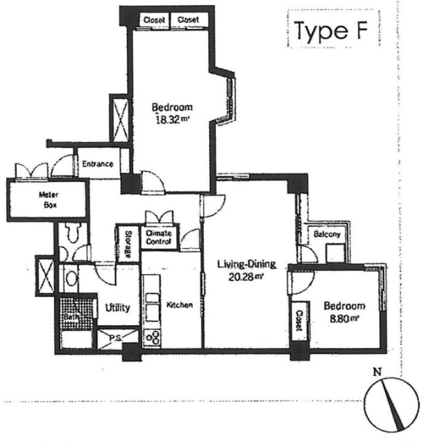 原宿第一ビル54 間取り図