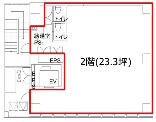 クローバー青山・ONE2F 間取り図