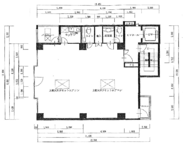 メゾン南大塚ビル3F 間取り図