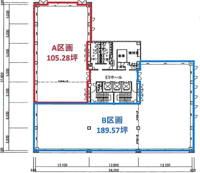 初台光山ビル2F 間取り図