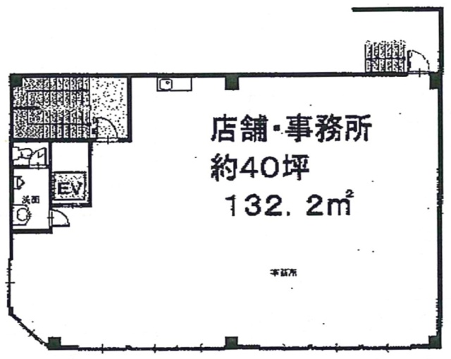 竹内ビル5F 間取り図