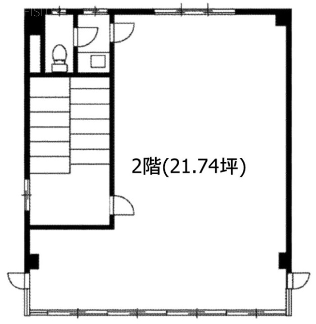 巣鴨茂木ビル2F 間取り図
