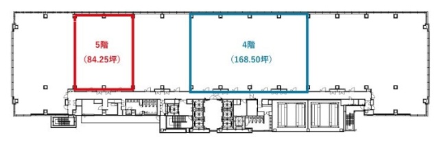 晴海センタービル4F 間取り図