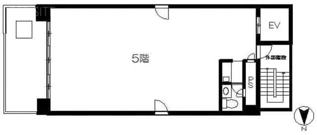 第一浜松町ビル5F 間取り図