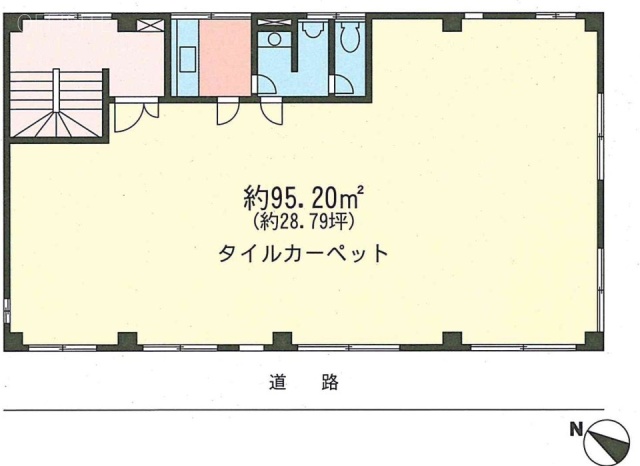 六本木やまうちビル401 間取り図