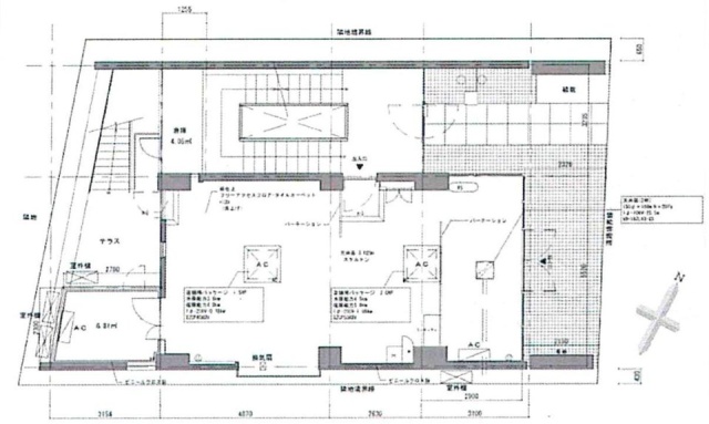 四神ビル1F 間取り図