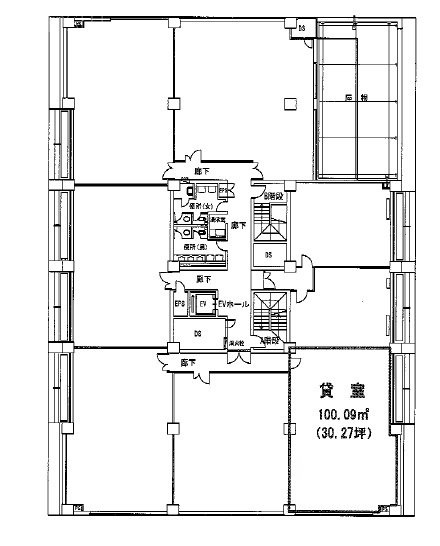 住友生命立川ビル4F 間取り図