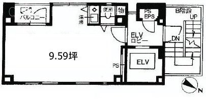 第5千代田ビル5F 間取り図