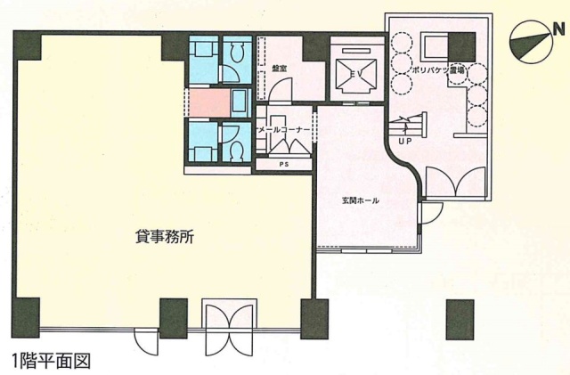五反田塩谷ビル1F 間取り図