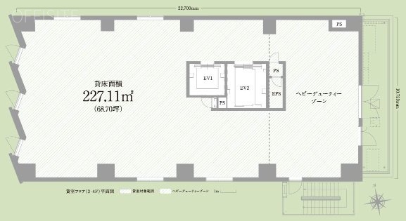 MAビル三田3F 間取り図