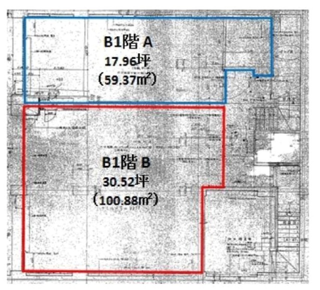 玉柳(テシコ六番町)ビルA 間取り図