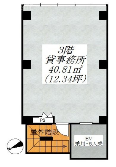 CPビル3F 間取り図