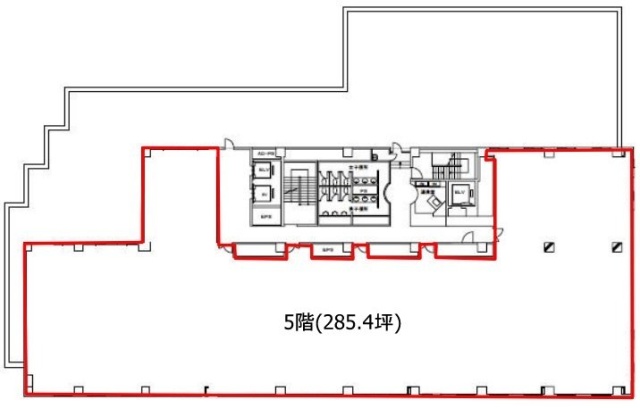 サスセンター5F 間取り図
