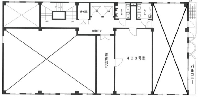 平河中央ビル403 間取り図