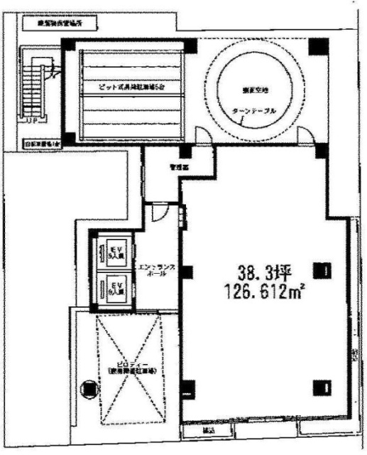 宗和ビル1F 間取り図