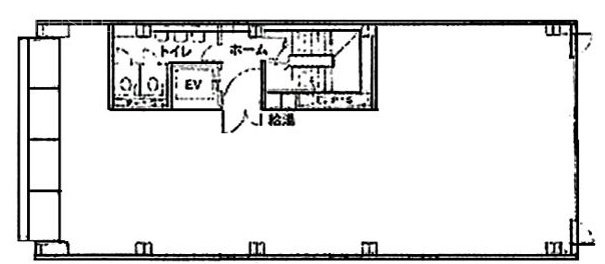 東京西本ビル4F 間取り図