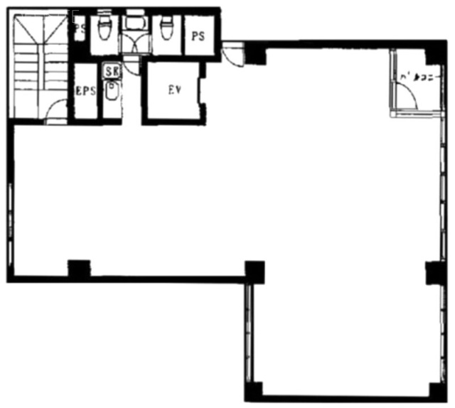 秋葉原クロスサイド5F 間取り図