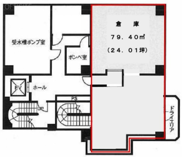 山源ビルB1F 間取り図