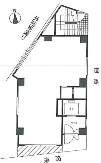 ナオビル1F 間取り図