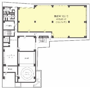 西新宿三晃ビル103 間取り図