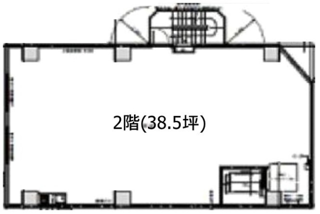 東陽ビル2F 間取り図