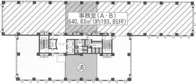初台TNビルB 間取り図
